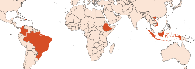 Coffee arabica roasted extract (CAS N° 84650-00-0) Map for Coffee arabica roasted extract (CAS N° 84650-00-0)
