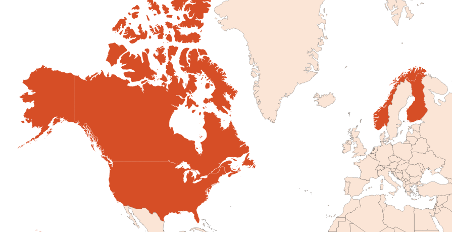 Cedar leaf oil (CAS N° 8007-20-3) Map for Cedar leaf oil (CAS N° 8007-20-3)