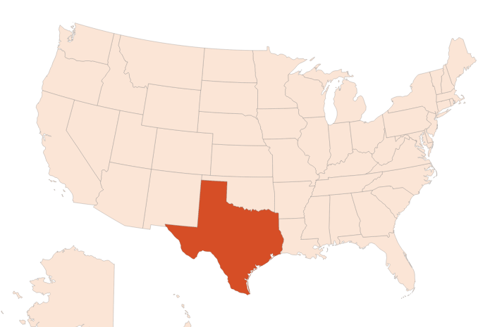 Cèdre Texas Bois HE (N° CAS 68990-83-0) Map for Cèdre Texas Bois HE (N° CAS 68990-83-0)