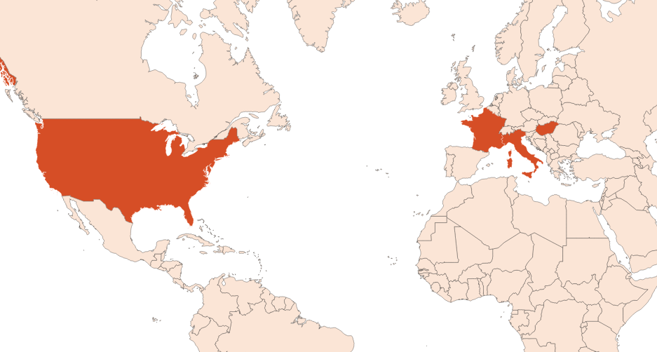 Tarragon oil (CAS N° 8016-88-4) Map for Tarragon oil (CAS N° 8016-88-4)