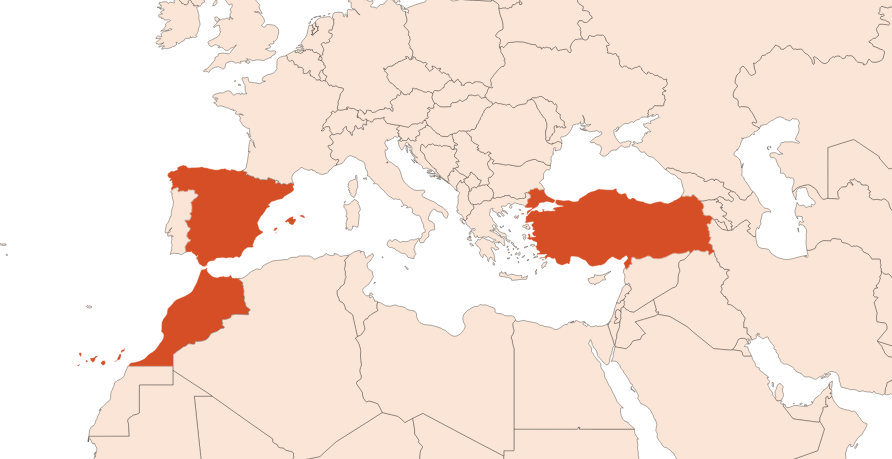 Laurel leaf oil (CAS N° 8007-48-5) Map for Laurel leaf oil (CAS N° 8007-48-5)