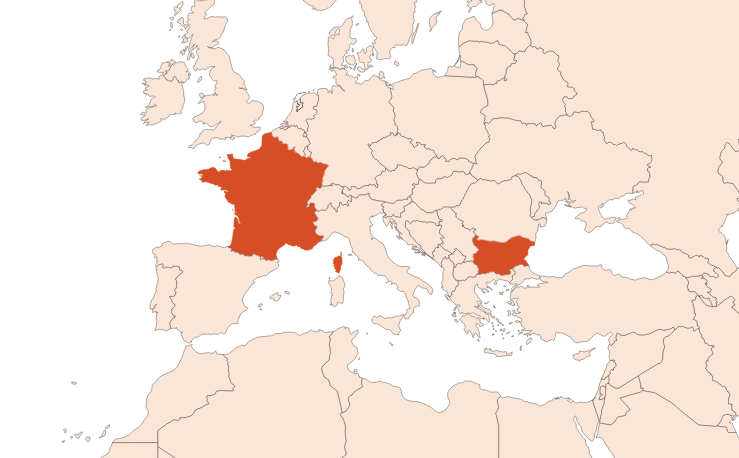 Lavender absolute (CAS N° 8000-28-0) Map for Lavender absolute (CAS N° 8000-28-0)