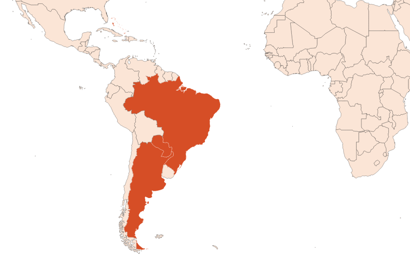 Mate absolute (CAS N° 68916-96-1) Map for Mate absolute (CAS N° 68916-96-1)