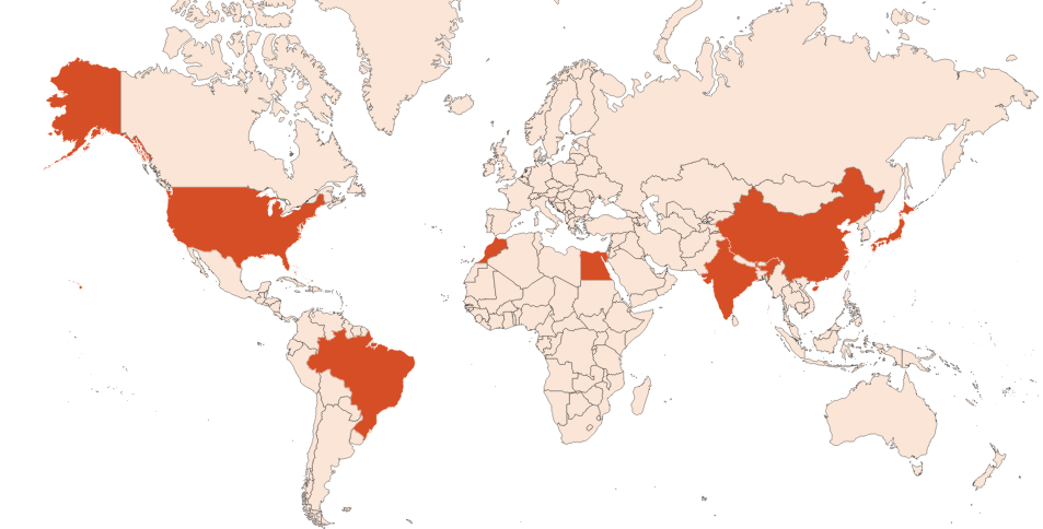Menthe pulegium HE (N° CAS 90064-00-9) Map for Menthe pulegium HE (N° CAS 90064-00-9)