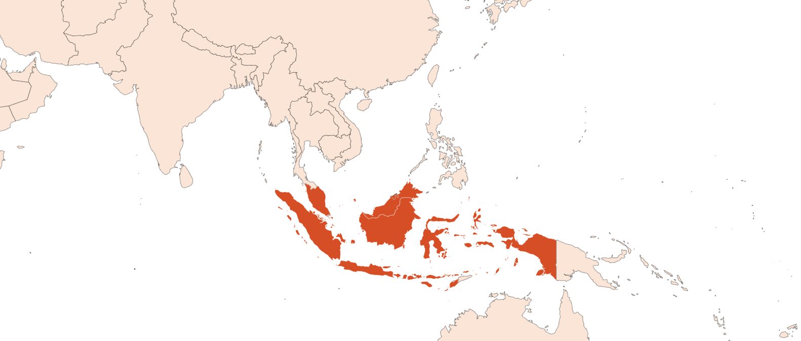 Agarwood oil (Indonesia) (CAS N° 1333524-00-7) Map for Agarwood oil (Indonesia) (CAS N° 1333524-00-7)