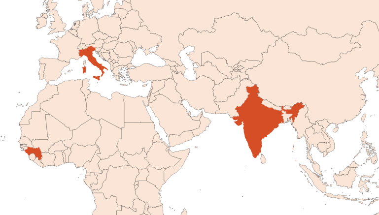 Petitgrain lemon oil (CAS N° 8048-51-9) Map for Petitgrain lemon oil (CAS N° 8048-51-9)