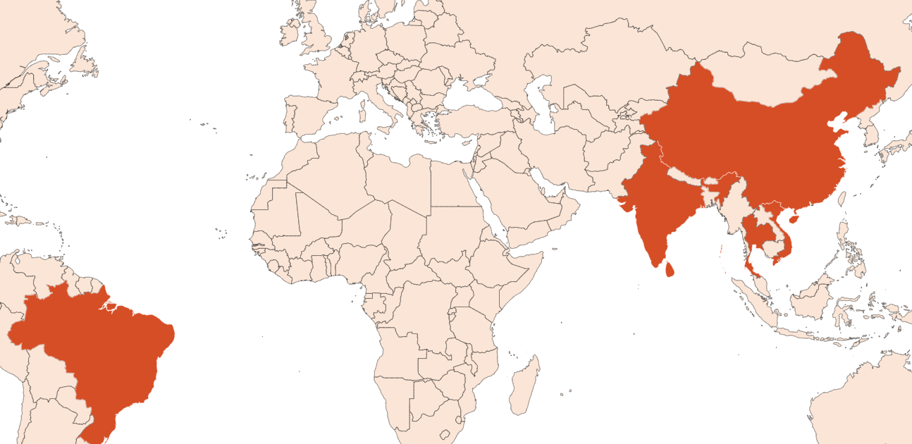 Black pepper oil (CAS N° 8006-82-4) Map for Black pepper oil (CAS N° 8006-82-4)
