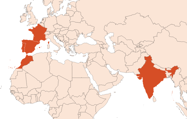 Thyme oil (red) (CAS N° 8007-46-3 // 84929-51-1) Map for Thyme oil (red) (CAS N° 8007-46-3 // 84929-51-1)